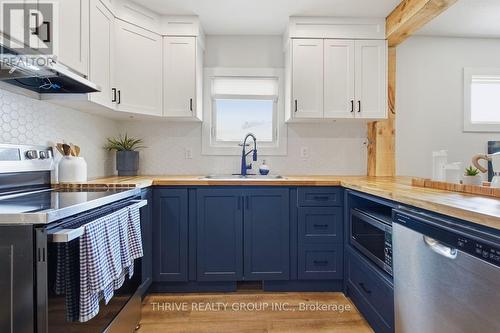 35 Malakoff Street, St. Thomas, ON - Indoor Photo Showing Kitchen With Double Sink