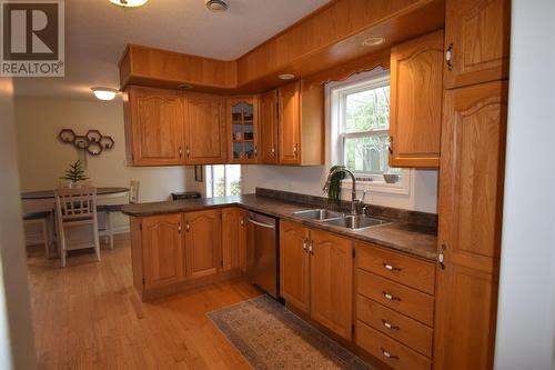 6 Marshall Crescent, Corner Brook, NL - Indoor Photo Showing Kitchen With Double Sink