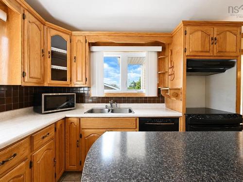 26 Beechwood Drive, Glace Bay, NS - Indoor Photo Showing Kitchen With Double Sink