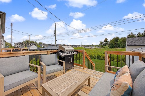 Balcon - 871 Rue Du Ruisseau, Farnham, QC - Outdoor With Deck Patio Veranda With Exterior