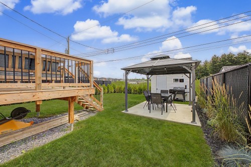 Terrasse - 871 Rue Du Ruisseau, Farnham, QC - Outdoor With Deck Patio Veranda