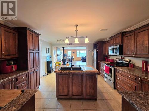 23 Westmount Road, Corner Brook, NL - Indoor Photo Showing Kitchen With Double Sink