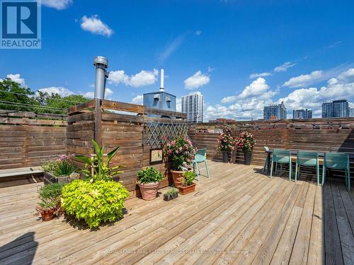 207 - 365 Dundas Street E, Toronto, ON - Outdoor With Deck Patio Veranda