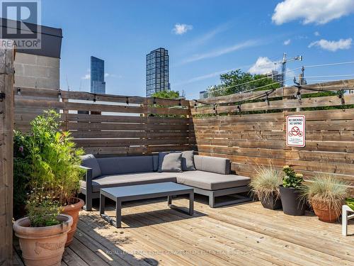 207 - 365 Dundas Street E, Toronto, ON - Outdoor With Deck Patio Veranda