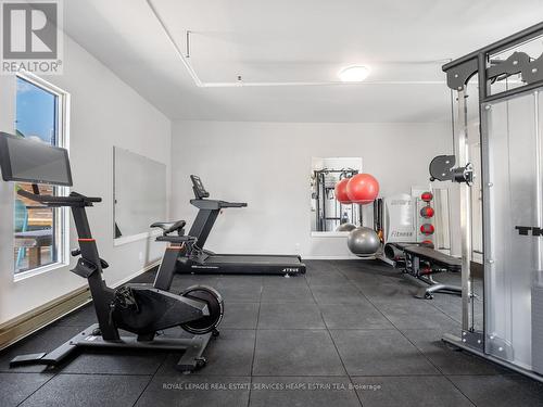 207 - 365 Dundas Street E, Toronto, ON - Indoor Photo Showing Gym Room