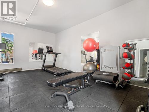 207 - 365 Dundas Street E, Toronto, ON - Indoor Photo Showing Gym Room