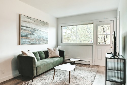 Living Room - 308-6780 Rue De Choisy, Montréal (Saint-Léonard), QC - Indoor Photo Showing Living Room