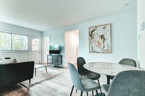Dining Room - 308-6780 Rue De Choisy, Montréal (Saint-Léonard), QC - Indoor Photo Showing Dining Room
