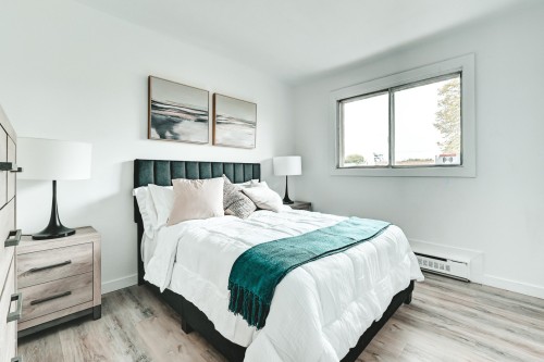 Master Bedroom - 308-6780 Rue De Choisy, Montréal (Saint-Léonard), QC - Indoor Photo Showing Bedroom