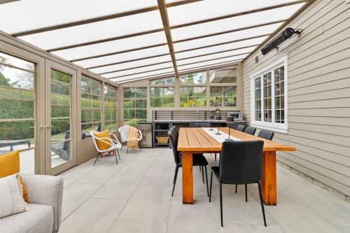 Solarium/Verrière - 621 18E Avenue, Magog, QC - Outdoor With Exterior