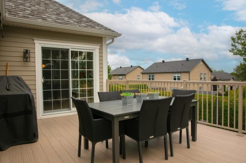 Balcon - 621 18E Avenue, Magog, QC - Outdoor With Deck Patio Veranda With Exterior