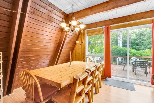 Salle à manger - 1651 Rue Des Bécassines, Sainte-Adèle, QC -  Photo Showing Dining Room