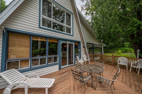 Terrasse - 1651 Rue Des Bécassines, Sainte-Adèle, QC - Outdoor With Deck Patio Veranda With Exterior