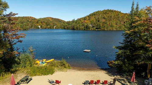 Extérieur - 1651 Rue Des Bécassines, Sainte-Adèle, QC - Outdoor With Body Of Water With View