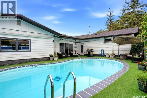 2705 Grant Road, Regina, SK - Outdoor With In Ground Pool