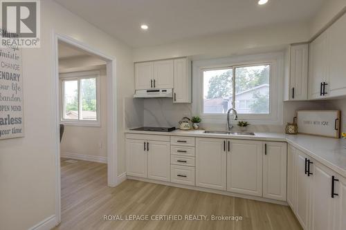 111 Limeridge Road W, Hamilton, ON - Indoor Photo Showing Kitchen With Double Sink