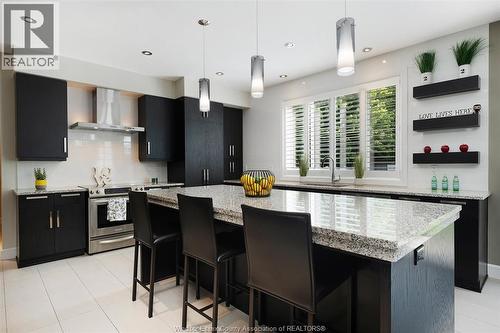 6181 Silver Maple, Lasalle, ON - Indoor Photo Showing Kitchen With Upgraded Kitchen