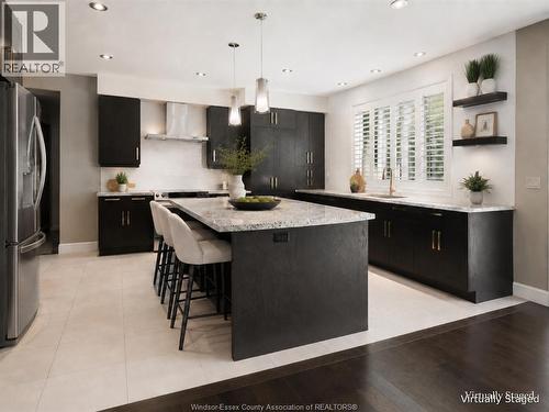 6181 Silver Maple, Lasalle, ON - Indoor Photo Showing Kitchen With Upgraded Kitchen