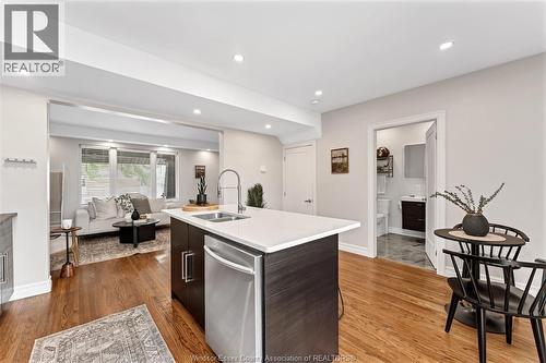 1362 Elsmere, Windsor, ON - Indoor Photo Showing Other Room With Fireplace