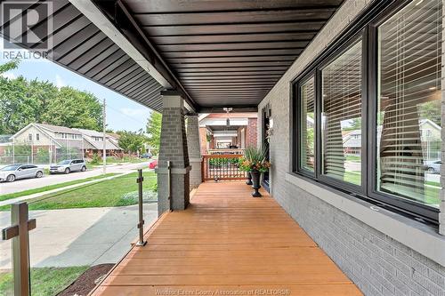 1362 Elsmere, Windsor, ON - Outdoor With Deck Patio Veranda With Exterior