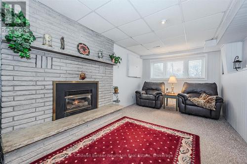 392 Imperial Road S, Guelph (Willow West/Sugarbush/West Acres), ON - Indoor Photo Showing Living Room With Fireplace