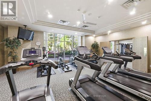 1403 - 5500 Yonge Street, Toronto, ON - Indoor Photo Showing Gym Room