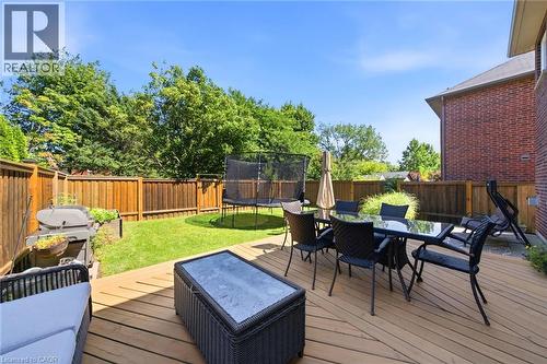 401 Valridge Drive, Ancaster, ON - Outdoor With Deck Patio Veranda