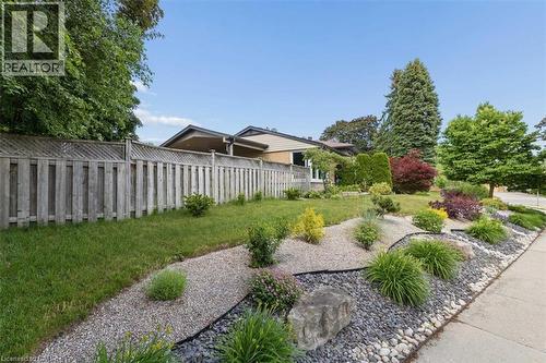Front yard landscaping - 138 Blueridge Avenue, Kitchener, ON 
