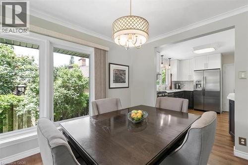 Dining area off of kitchen - 138 Blueridge Avenue, Kitchener, ON 