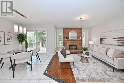 34 Captain Armstrong Lane, Markham, ON - Indoor With Fireplace
