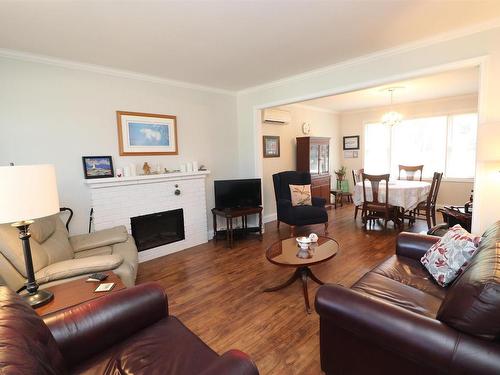 244 Glenwood Drive, Truro, NS - Indoor Photo Showing Living Room With Fireplace