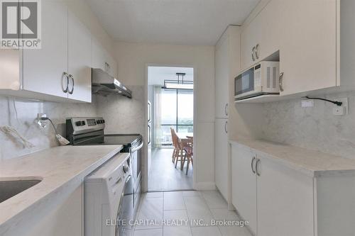 #1710 - 11 Wincott Drive, Toronto, ON - Indoor Photo Showing Kitchen