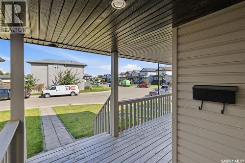 738 Lamarsh Lane, Saskatoon, SK - Outdoor With Deck Patio Veranda With Exterior