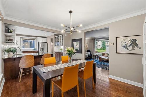 497 Brock St, Winnipeg, MB - Indoor Photo Showing Dining Room