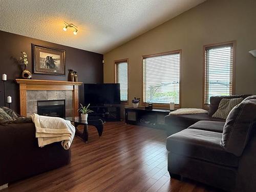 44 Ben Hewak Bay, Winnipeg, MB - Indoor Photo Showing Living Room With Fireplace