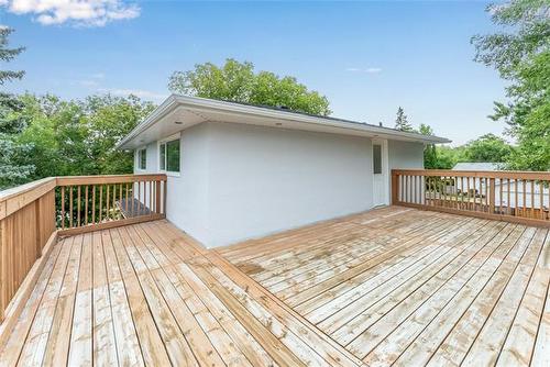 191 Twain Dr, Winnipeg, MB - Outdoor With Deck Patio Veranda With Exterior