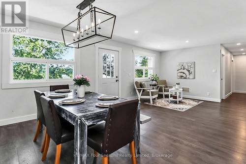 Open concept dining area - 7363 Sideroad 33 34 Road, Clearview, ON - Indoor Photo Showing Dining Room