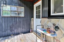 side entrance off kitchen to deck - 