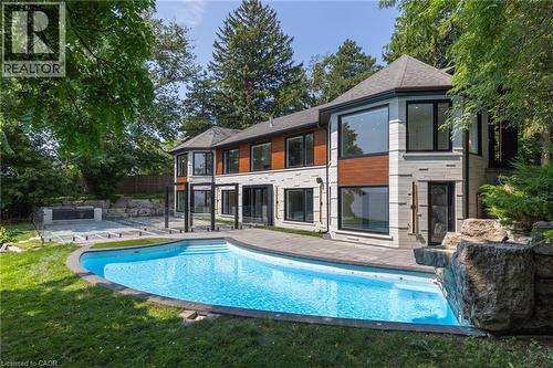 100 Appleby Place, Burlington, ON - Outdoor With In Ground Pool With Deck Patio Veranda