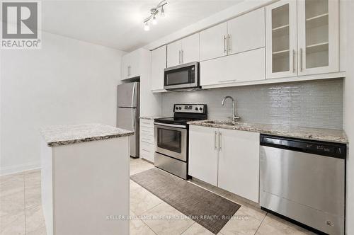 111 - 2800 Keele Street, Toronto, ON - Indoor Photo Showing Kitchen With Stainless Steel Kitchen With Double Sink