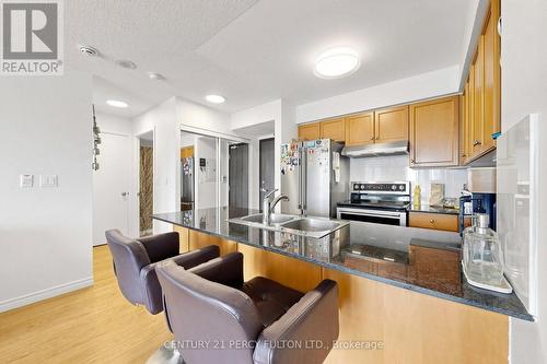 4106 - 210 Victoria Street, Toronto, ON - Indoor Photo Showing Kitchen With Double Sink