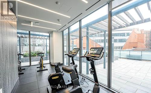 2404 - 8 Cumberland Street, Toronto, ON - Indoor Photo Showing Gym Room