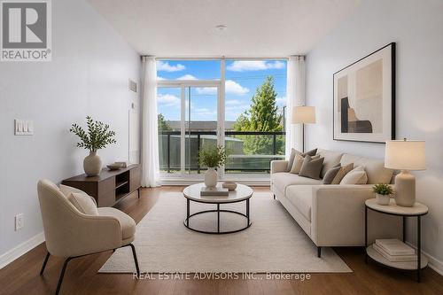 204 - 15 Legion Road, Toronto, ON - Indoor Photo Showing Living Room