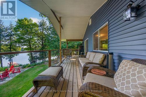 12 Silver Birch Circle, Mckellar, ON - Outdoor With Deck Patio Veranda With Exterior