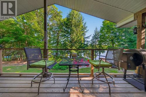 12 Silver Birch Circle, Mckellar, ON - Outdoor With Deck Patio Veranda With Exterior