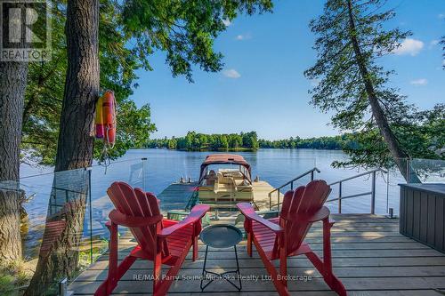 12 Silver Birch Circle, Mckellar, ON - Outdoor With Body Of Water With Deck Patio Veranda