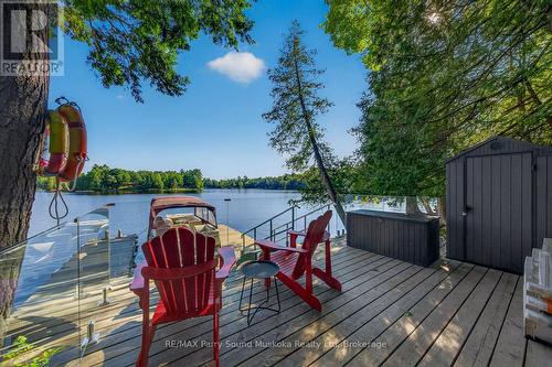 12 Silver Birch Circle, Mckellar, ON - Outdoor With Body Of Water With Deck Patio Veranda