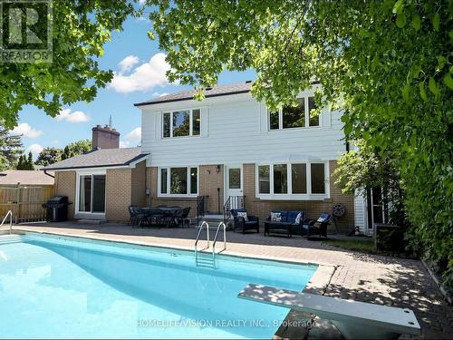 9 Lyndfield Crescent, Brampton, ON - Outdoor With In Ground Pool