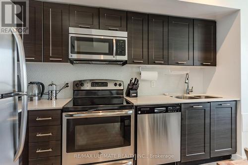 2706 - 2220 Lake Shore Boulevard W, Toronto, ON - Indoor Photo Showing Kitchen With Double Sink