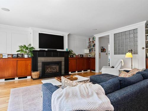 36 Highland Drive, Truro, NS - Indoor Photo Showing Living Room With Fireplace